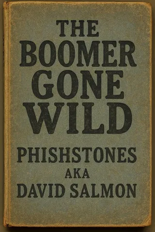 Boomer Gone Wild — book cover, by PhishStones